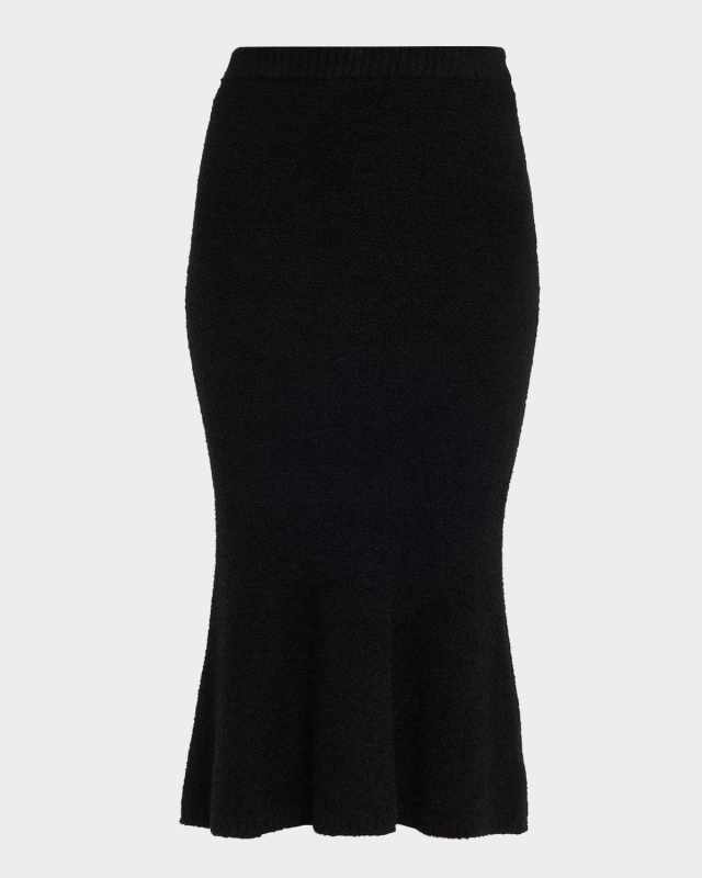 Salem Knit Flare Midi Skirt